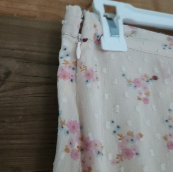 NWT Free People Daniella Lace Maxi Skirt Floral White Size M - Picture 7 of 8